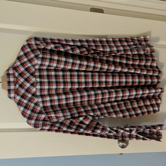 👣Timberland Plaid Medium Weight Button Up Shirt Men's 2XL - Picture 4 of 4